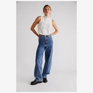 Wrangler Barrel 652 High Rise Wide Leg Jeans